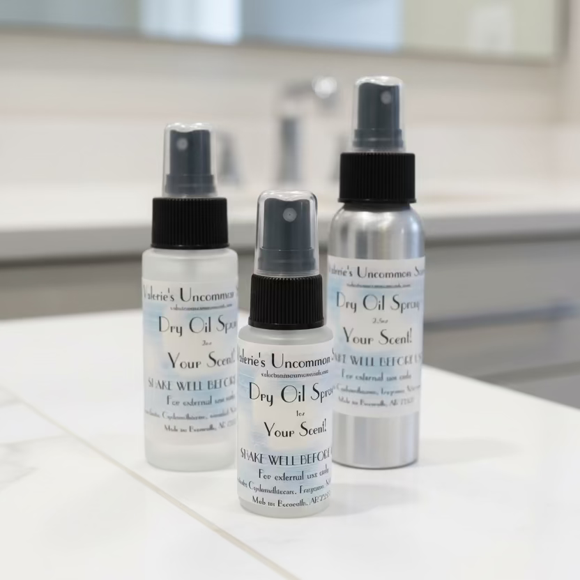 Dry Oil Spray All Sizes & Scents