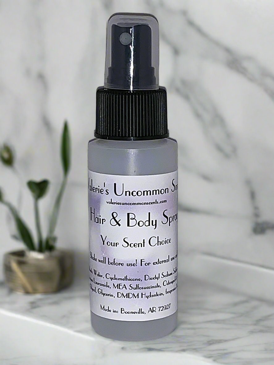 ALL SIZES Hair & Body Spray *IF you prefer to write it in*