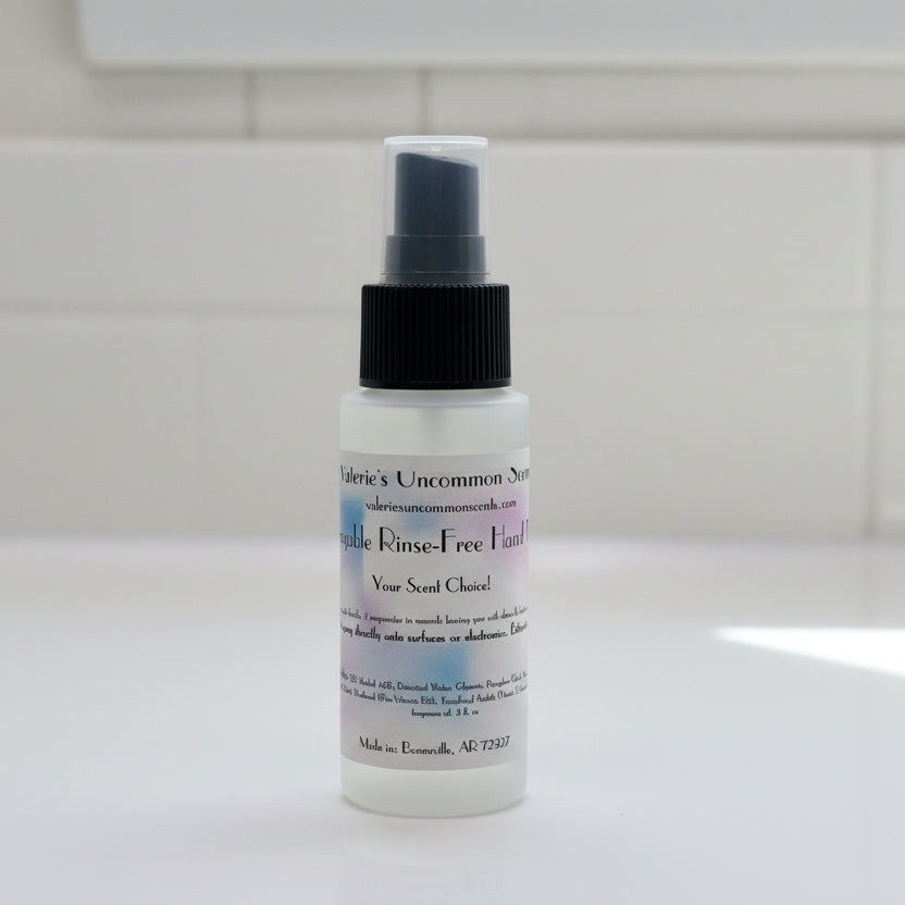 Sprayable Rinse-Free Hand Wash