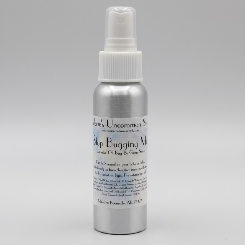 Bug Be Gone Spray! Stop Bugging Me!  Essential Oil Bug Spray!