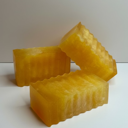 Argan & Shea Butter Shampoo Shave Soap Bar in Lemon Verbena
