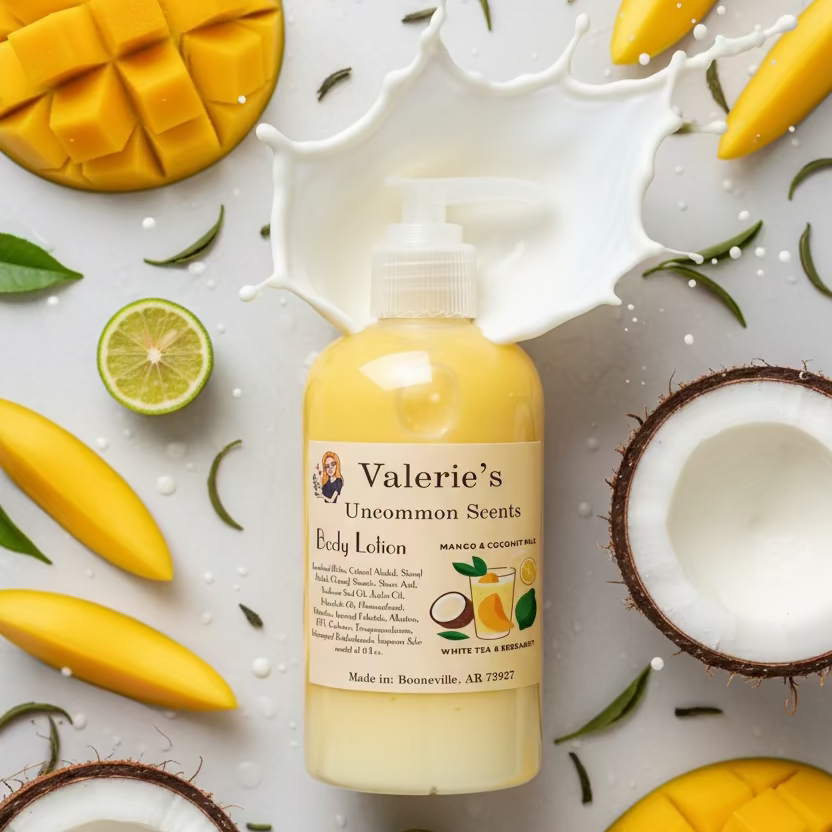 Body Lotion Mixed Blend! Mango & Coconut Milk/Bergamot & White Tea