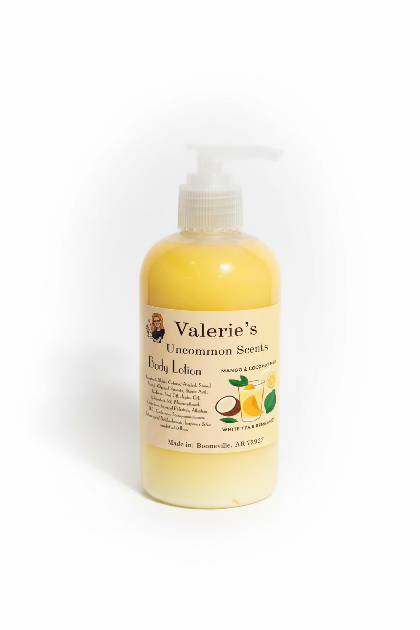 Body Lotion Mixed Blend! Mango & Coconut Milk/Bergamot & White Tea