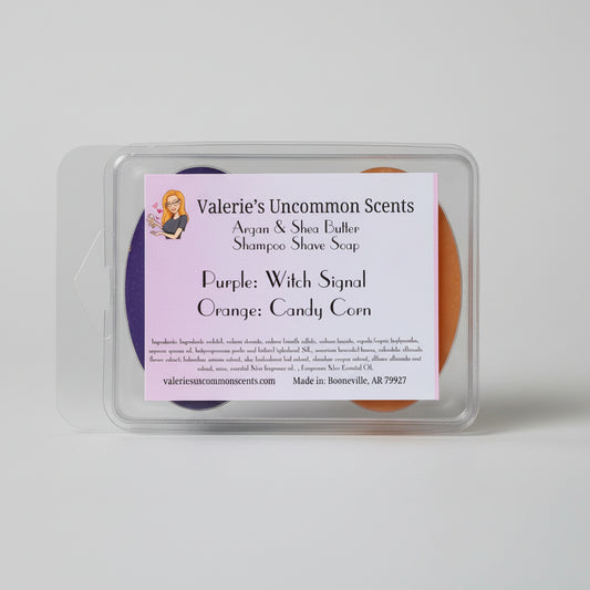 HALLOWEEN DUO!!! Argan & Shea Butter Shampoo Shave Body Soap Bar