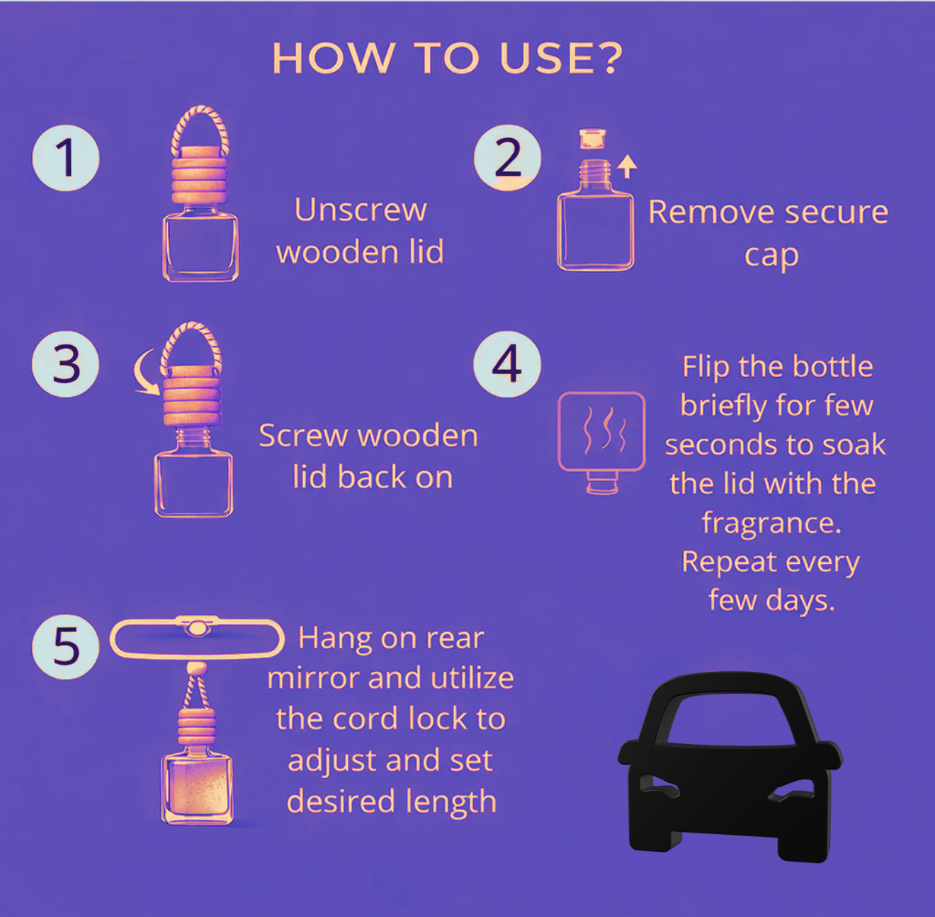 Car or small space Diffuser 500 Scents Available!!