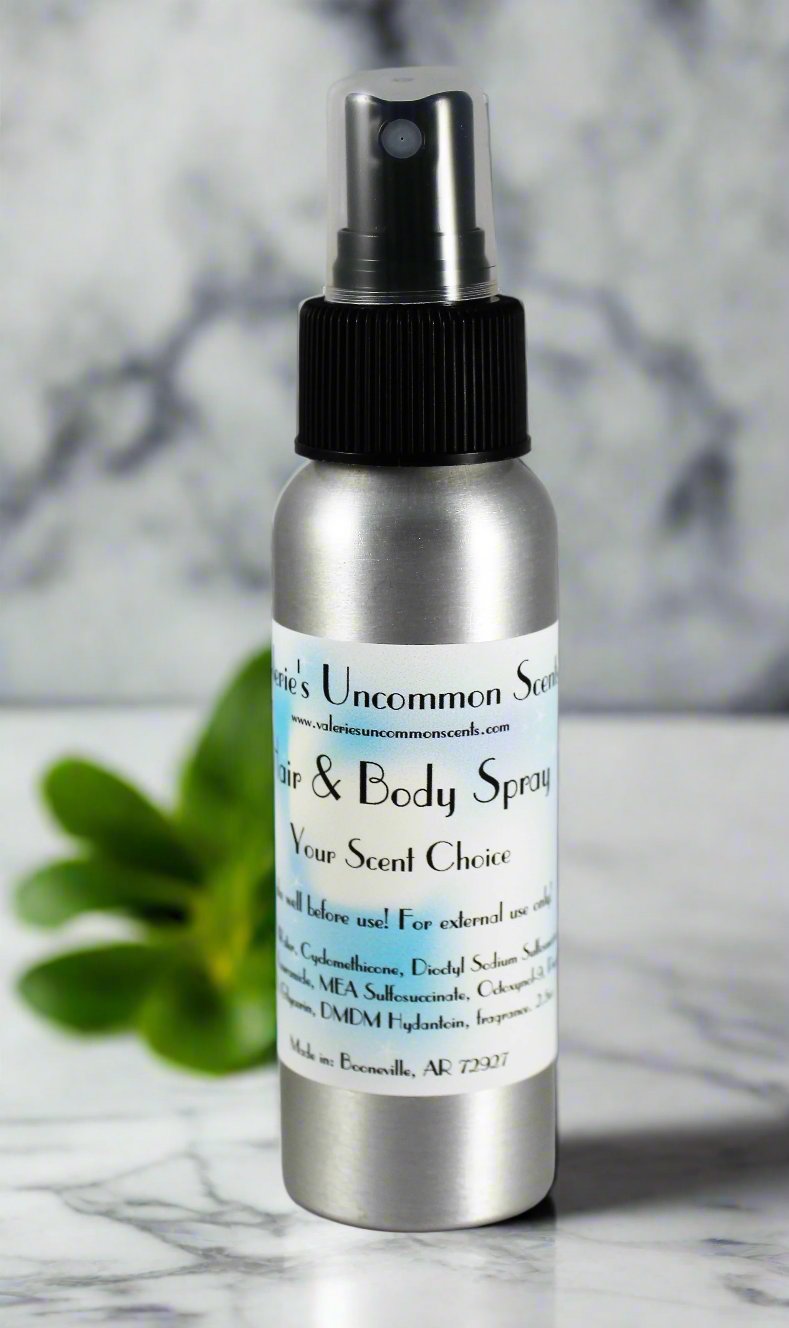 Hair & Body 2.5oz Spray Scents C-E