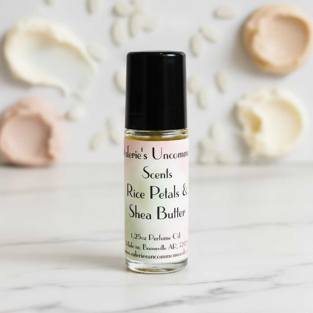 Rice Petals & Shea Butter Perfume Oil 1.25oz