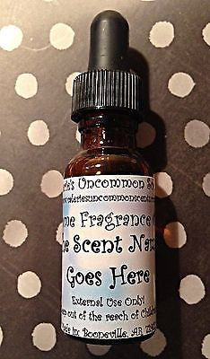 Home Fragrance Oil 2oz Dropper Bottle